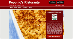Desktop Screenshot of peppinositaliano.com